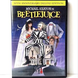 3/10$ Beetlejuice 20th Anniversary Deluxe Edition Movie DVD 2008-Open Box